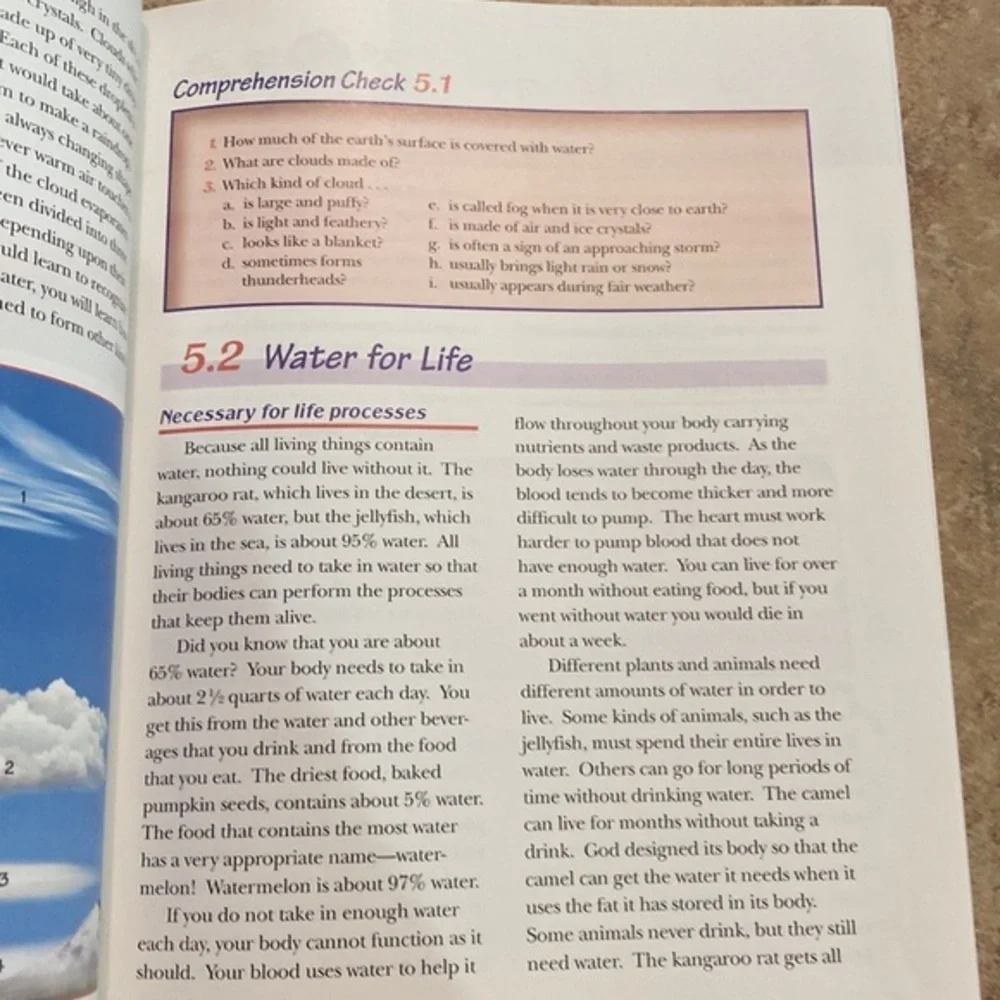 A Beka Understanding God’s World 3rd Ed Science Textbook 4th Grade Homeschool